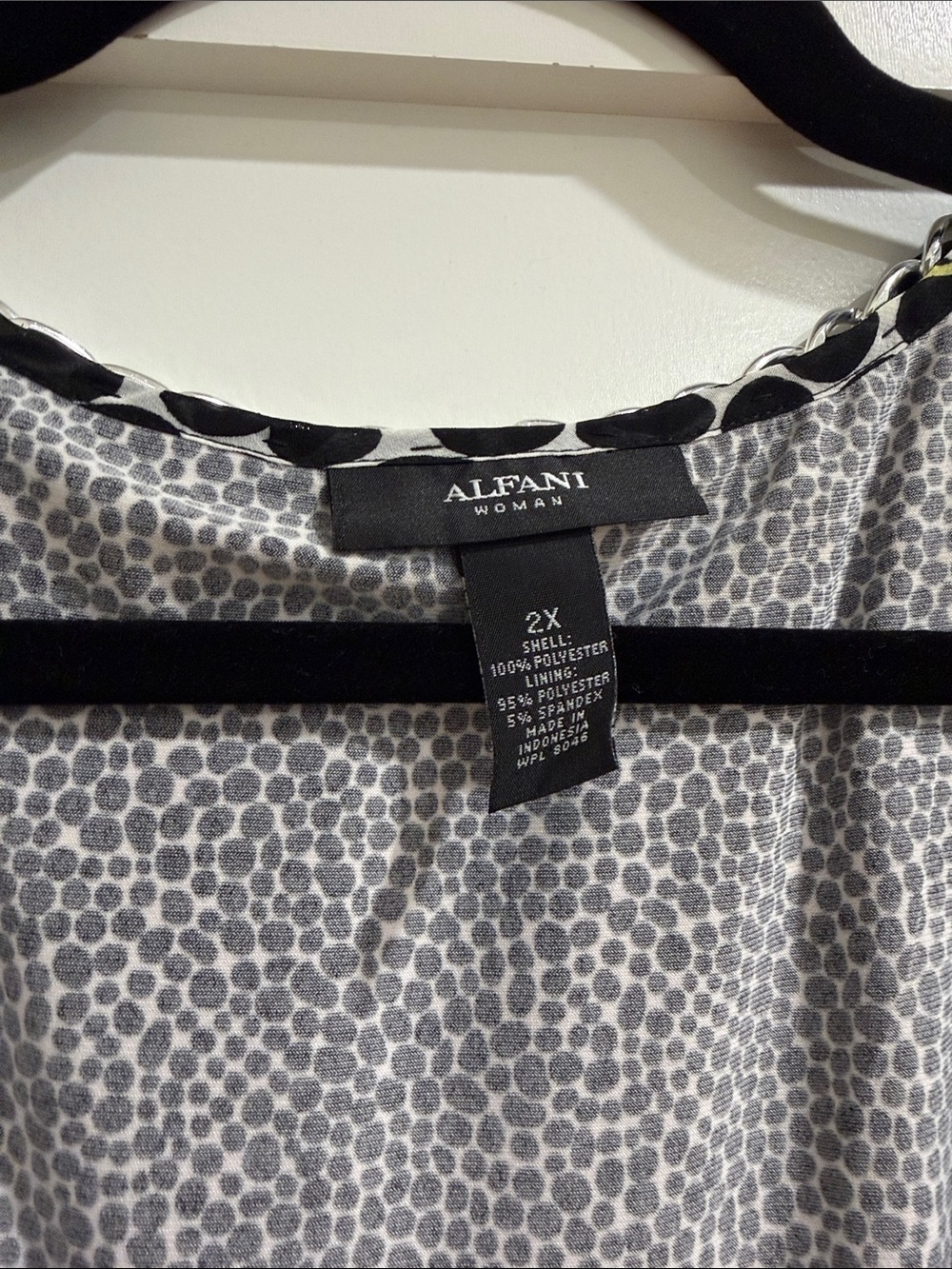 Alfani Women's Sleeveless Patchwork Tank Top - Picture 4 of 7